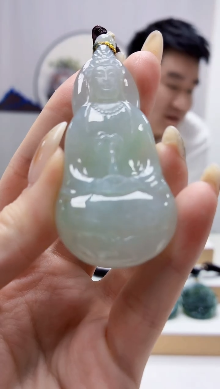 未镶嵌定制翡翠5028jw-毛货挂件92