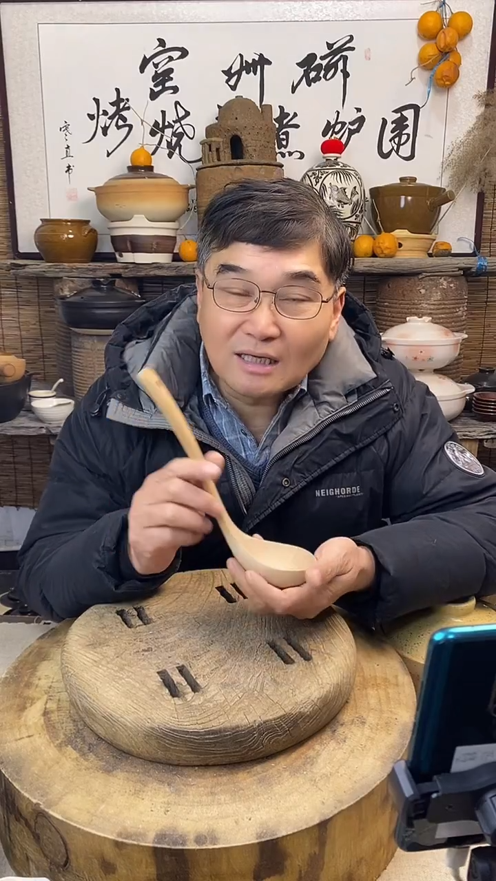 土陶木制勺子砂锅专用