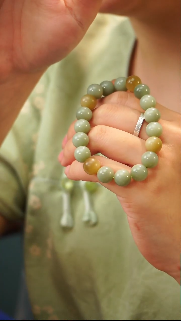 未镶嵌手串和田玉Q21