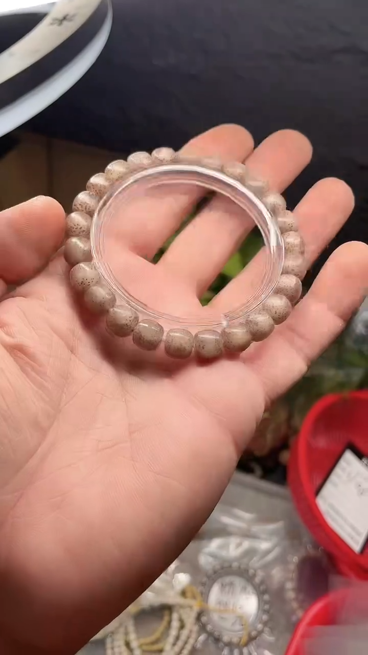 星月菩提手串海南星月菩提《A04》9X8单圈