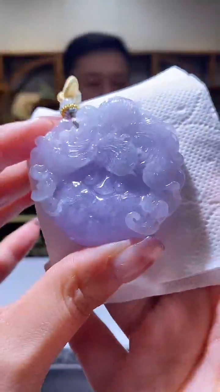 【闪购商品】定制翡翠未镶嵌36/0222/W/发其一件/凤凰