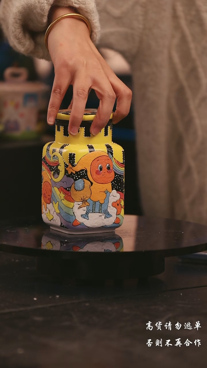 陶瓷景德镇可爱设计师款陶瓷 