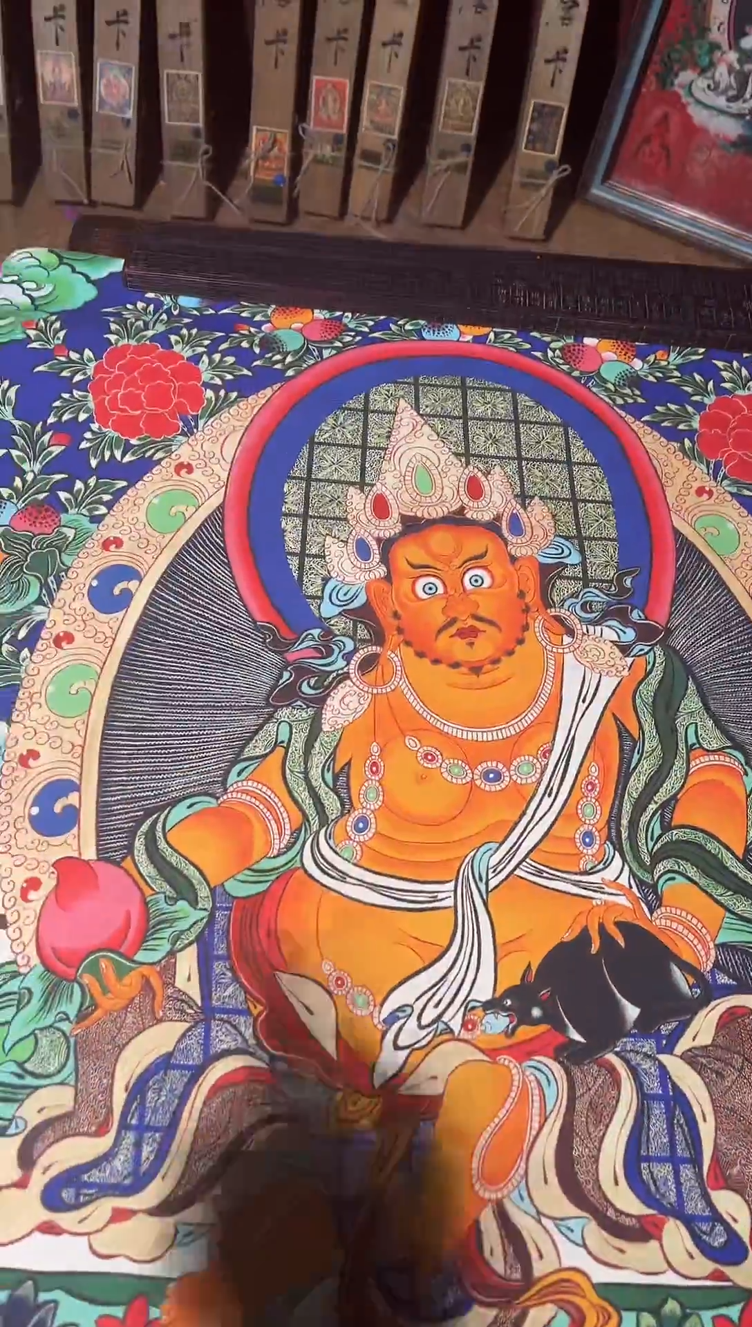 卷轴画东东唐卡tk16