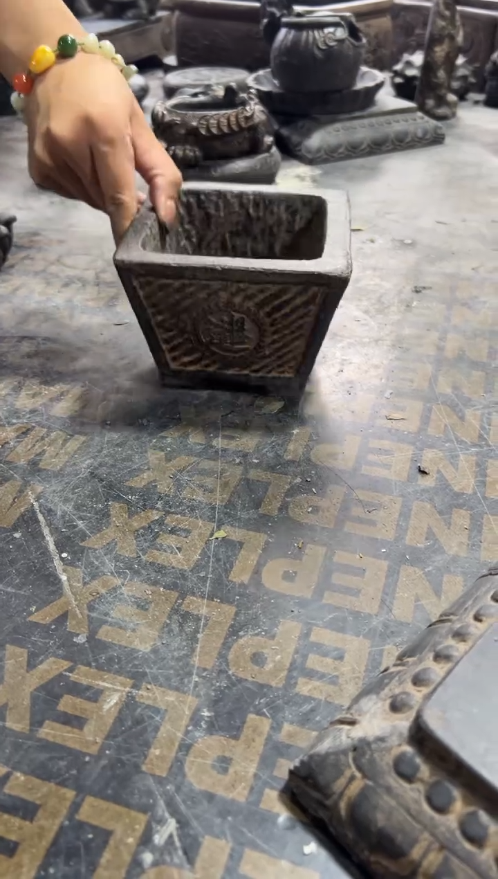 陶土【火山泥】日进斗金盆