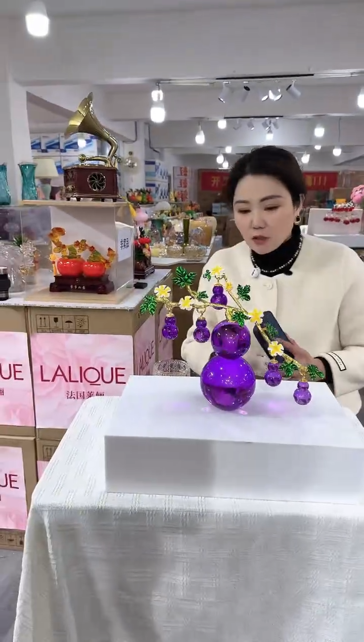 【闪购商品】琉璃椿新花器Y-29