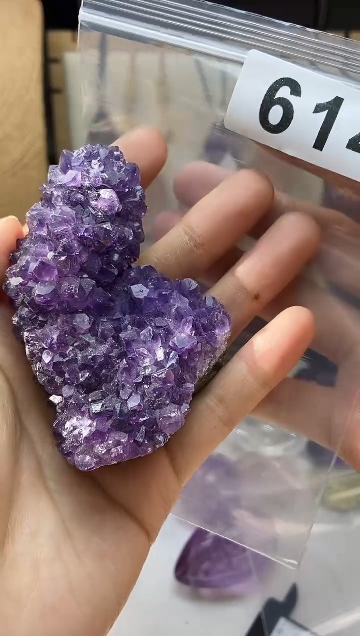 【闪购商品】水晶晶簇/614未镶嵌紫晶