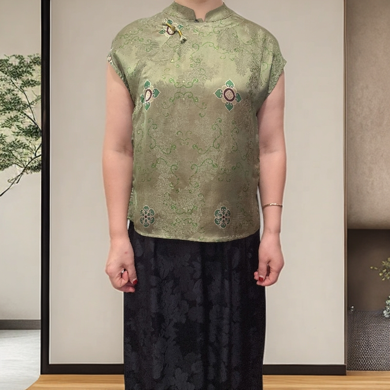 549【王公子专属】新款中式网红气质百搭上衣