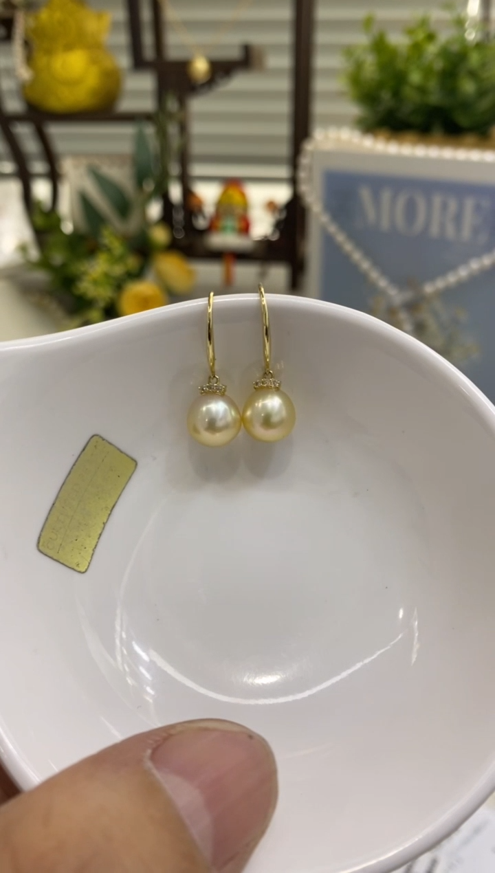 【闪购商品】海水珍珠BG未镶嵌珍珠耳饰@@ss006