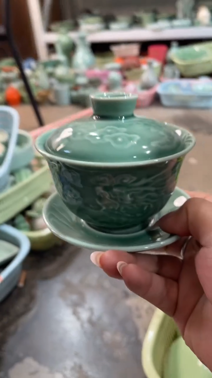 【闪购商品】特价福利 微瑕 慧仙青瓷