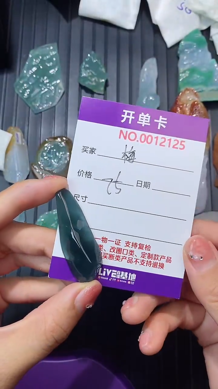 【闪购商品】翡翠颈饰未镶嵌随形
