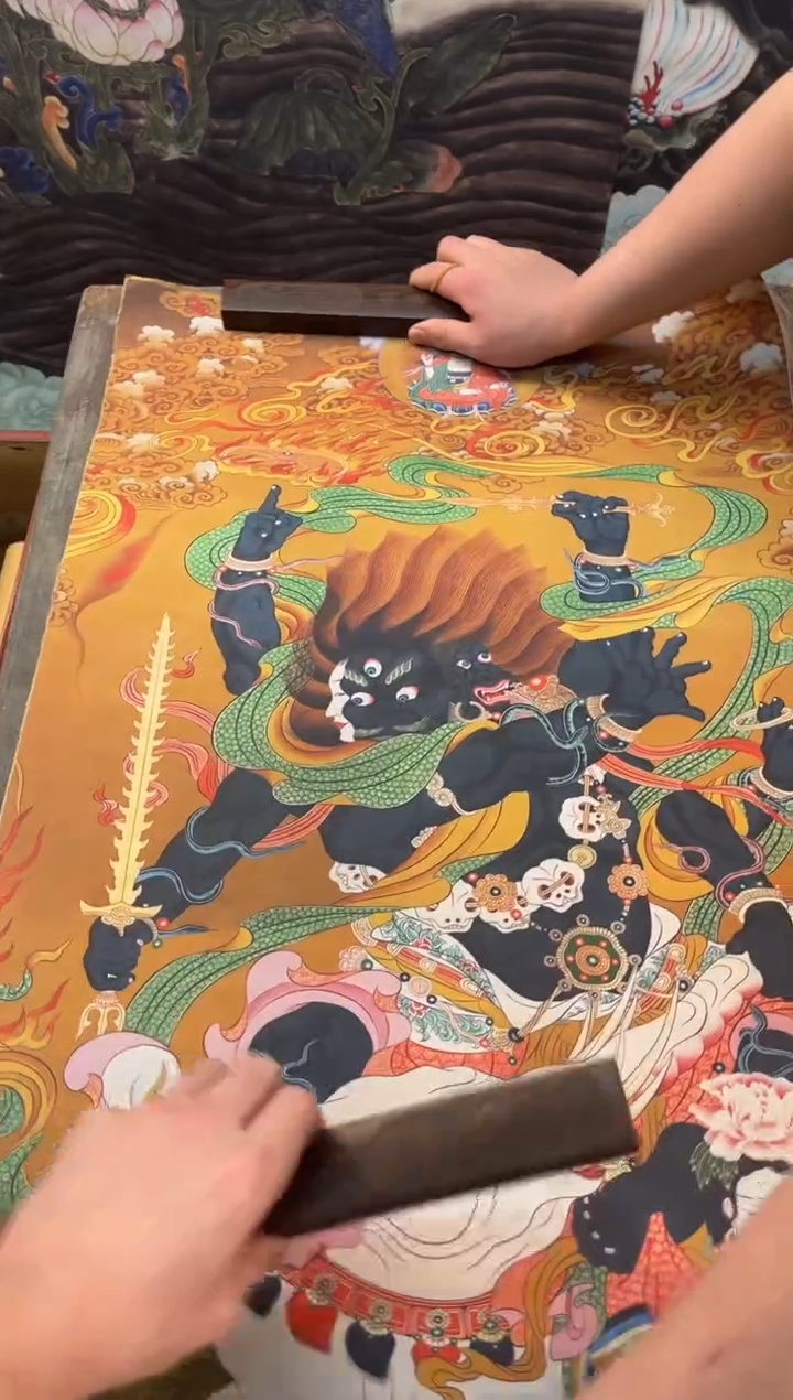 卷轴画刘洋画院老六专属AA14