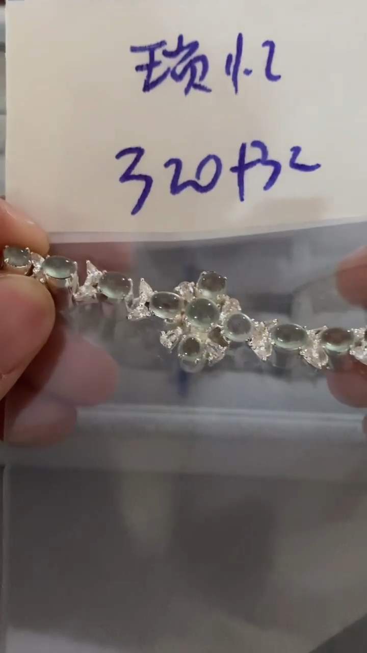 未镶嵌定制翡翠琐*天然缅甸翡翠A货