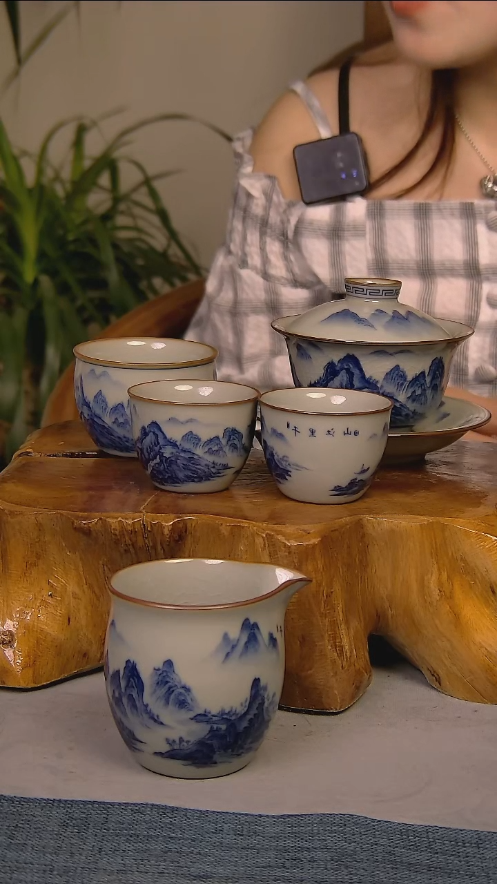 简装家用款5件套 陶瓷家用茶具系列