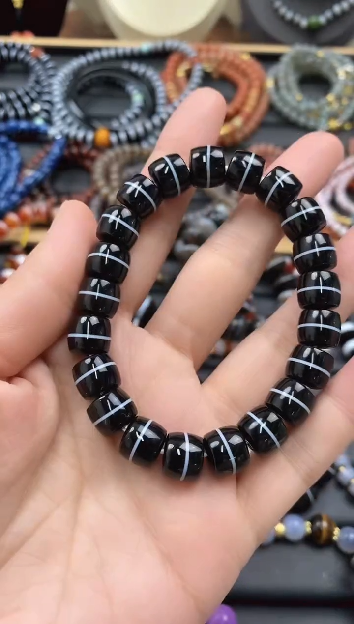 【闪购商品】玛瑙/玉髓手串未镶嵌手串