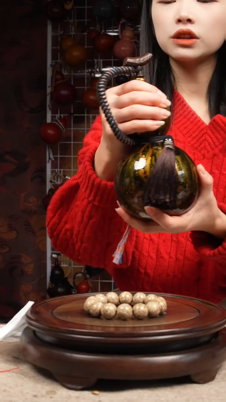 【闪购商品】487号大漆葫芦挂件摆件