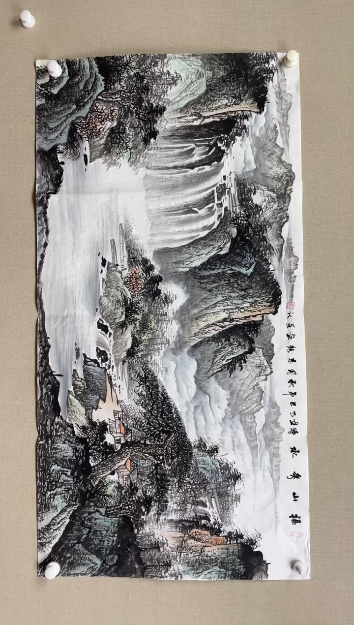 国画138*68 杨志龙杨志龙杨志龙杨志龙杨志龙