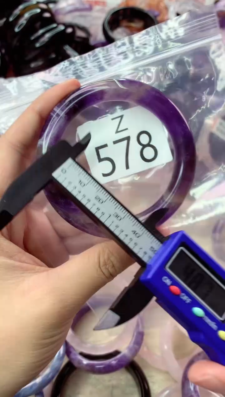 未镶嵌手镯水晶Z578-55