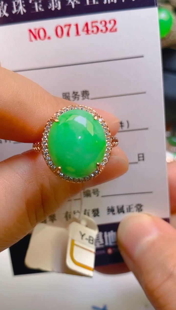 【闪购商品】翡翠耳饰银S925镶嵌天然A货翡翠1