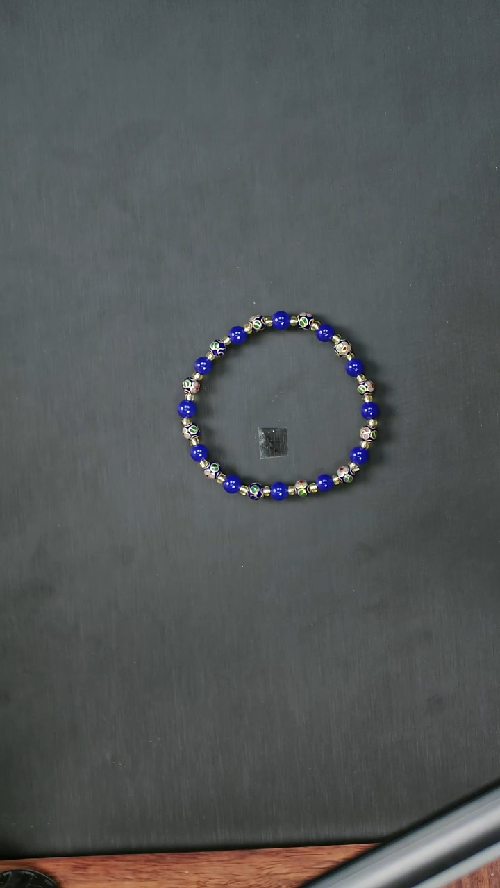 非遗 景泰蓝手串 0.6宝蓝