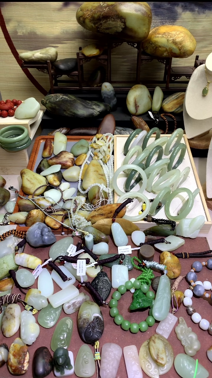 【闪购商品】和田玉颈饰未镶嵌荷花鱼锦鲤