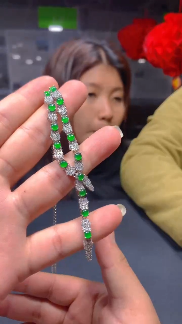 【闪购商品】翡翠项链未镶嵌0783374554/多样性发一