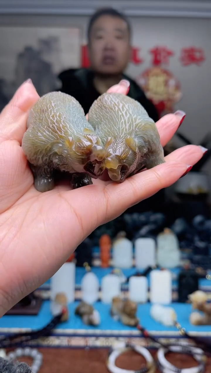 【闪购商品】和田玉挂件未镶嵌1