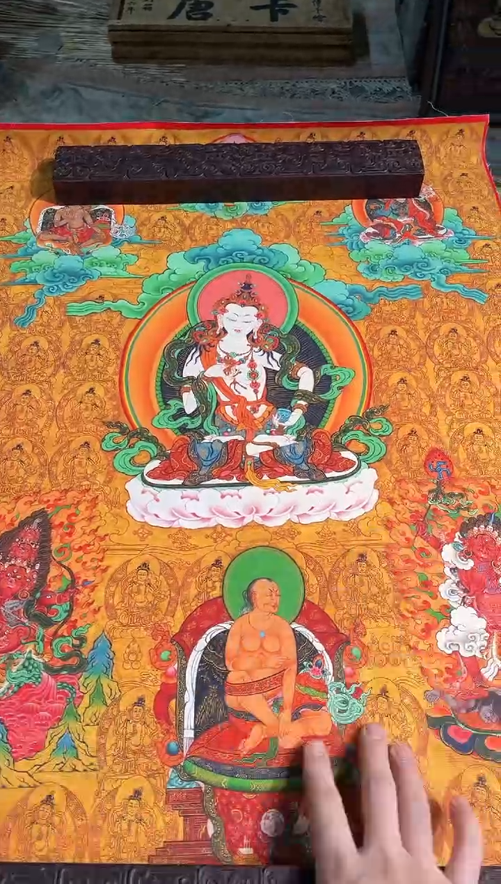 卷轴画天天的唐卡tk160