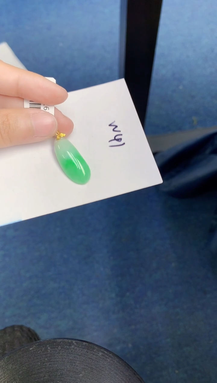 【闪购商品】翡翠颈饰18K金镶嵌000000000