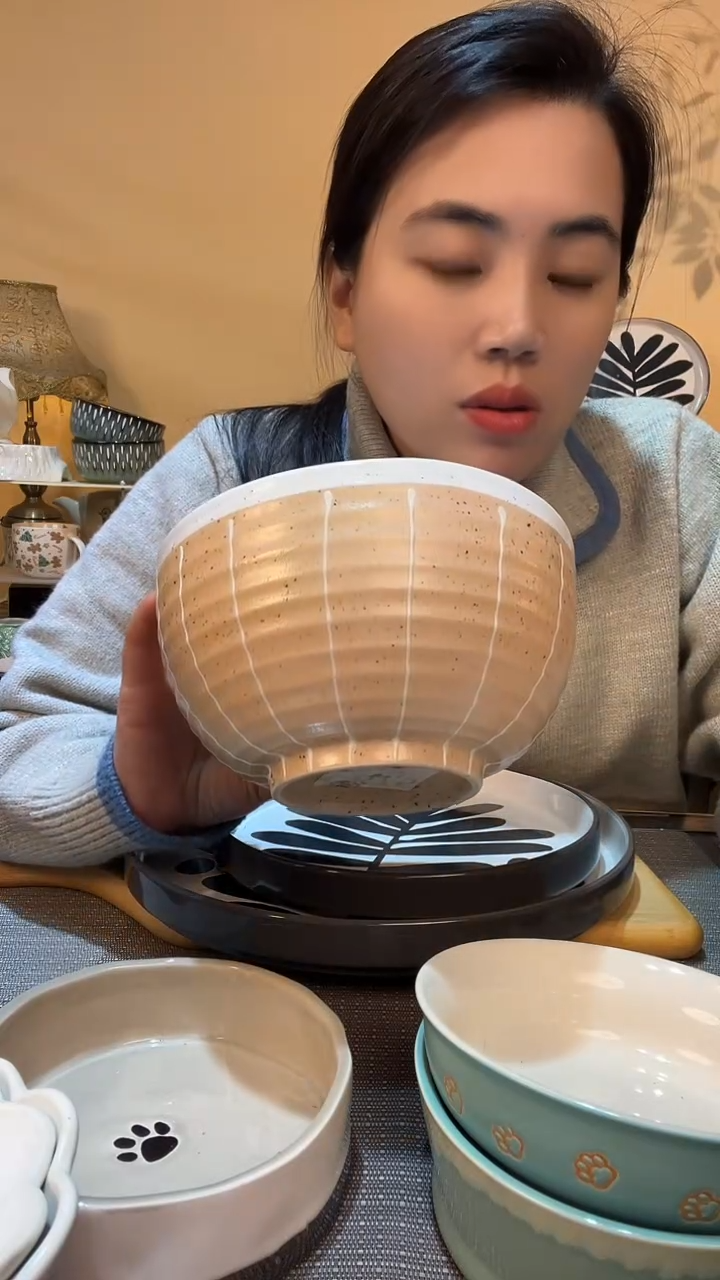 【闪购商品】瓷片瑕疵款 6.5英寸碗 介意勿拍