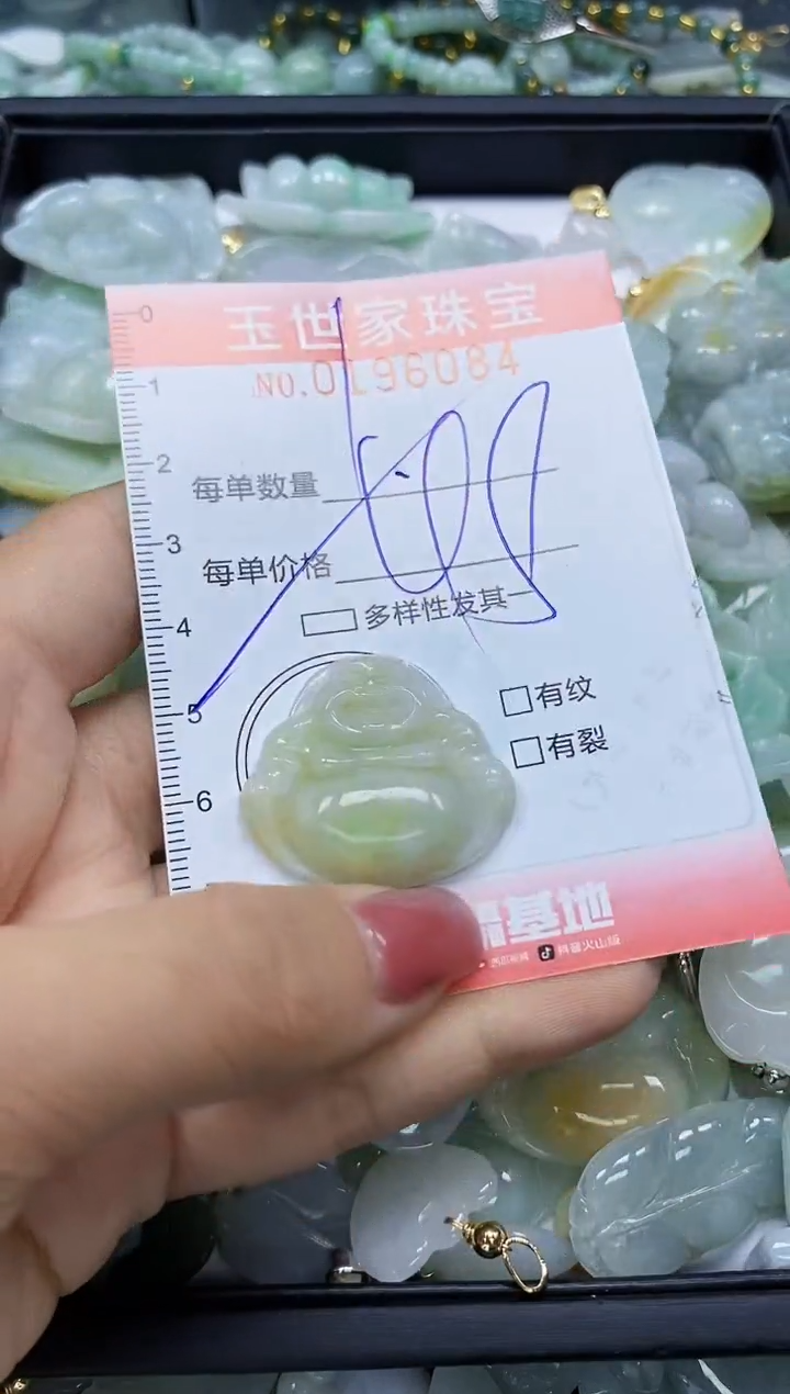 【闪购商品】翡翠颈饰未镶嵌闪购0196084多样性发其一