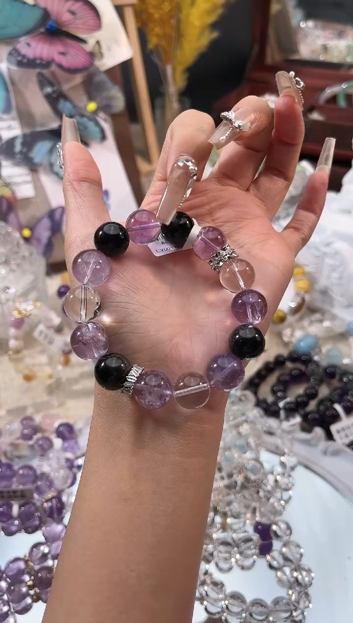 【闪购商品】水晶手链未镶嵌多样性发货颜色微差【要拍两单！！】