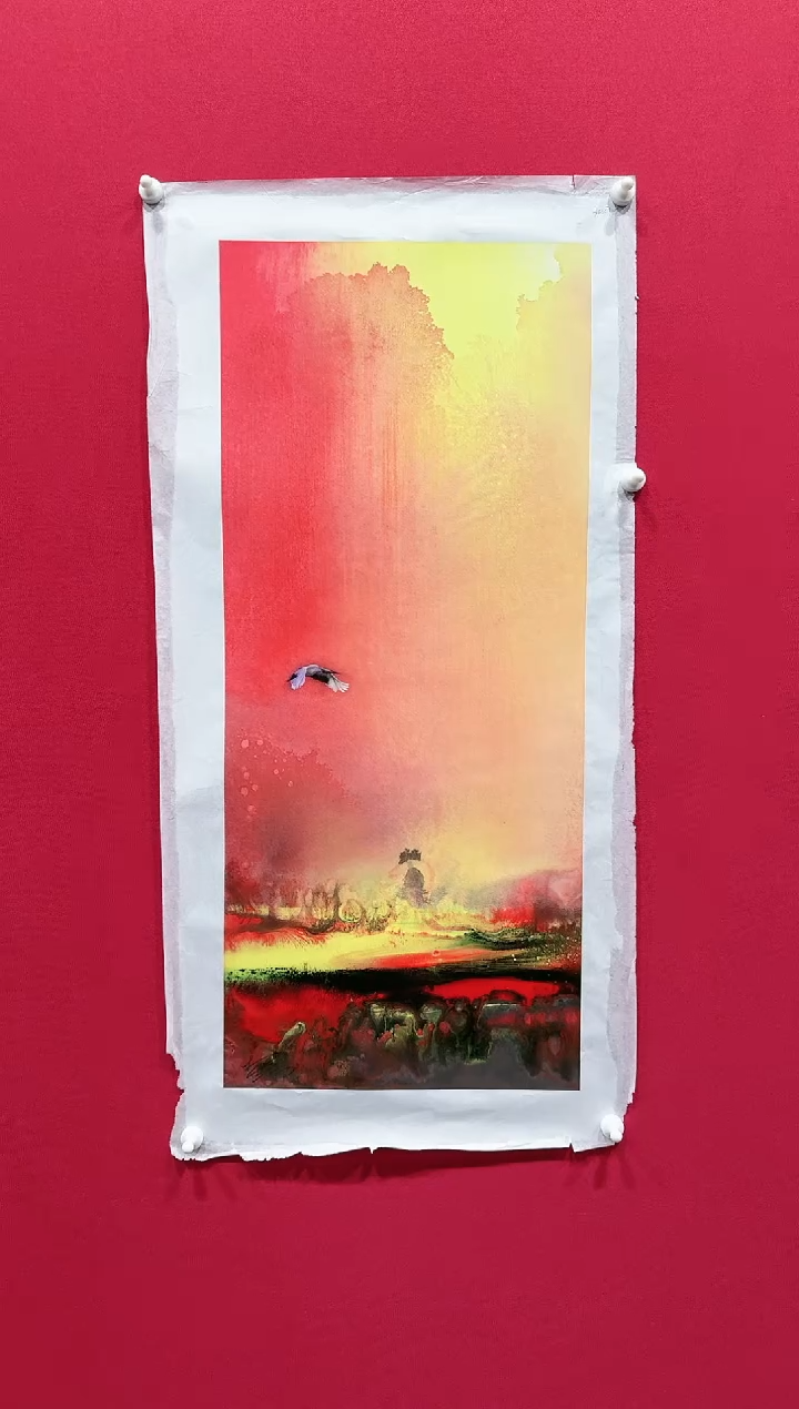 【闪购商品】国画李洋洁30*70...........