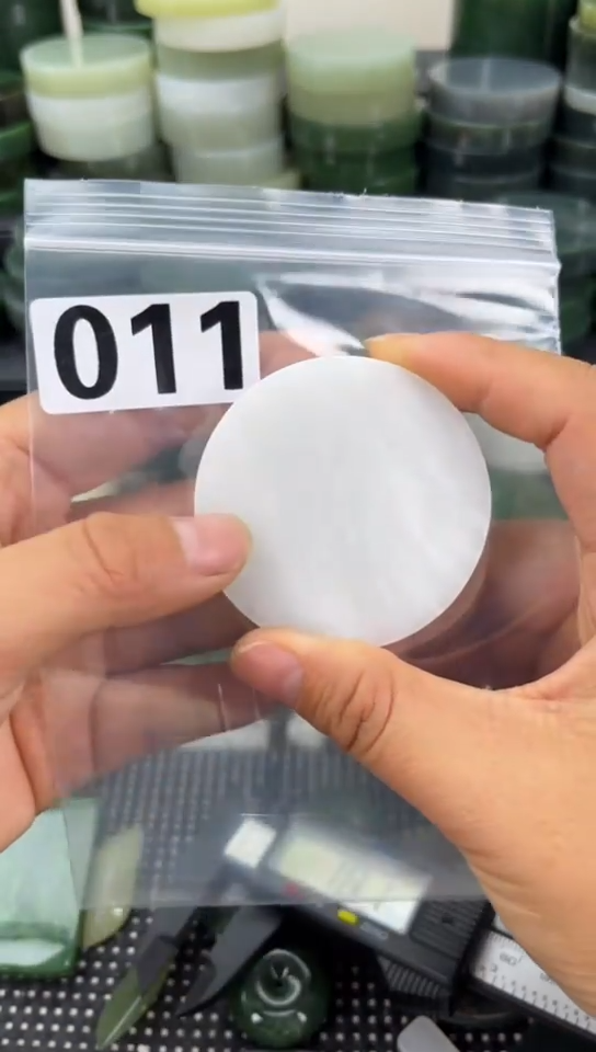 和田玉未镶嵌珠宝半成品镯芯