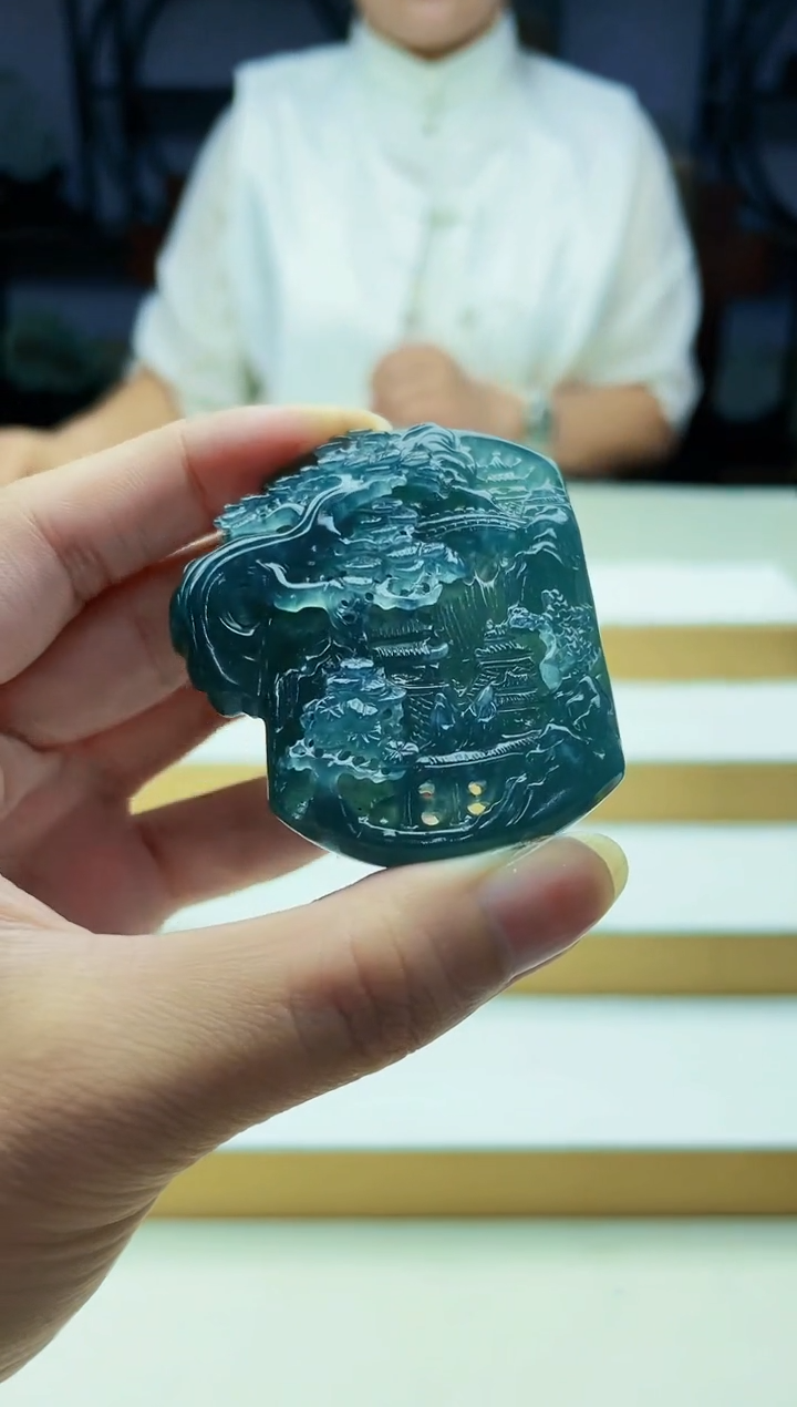 未镶嵌定制翡翠毛货08280191