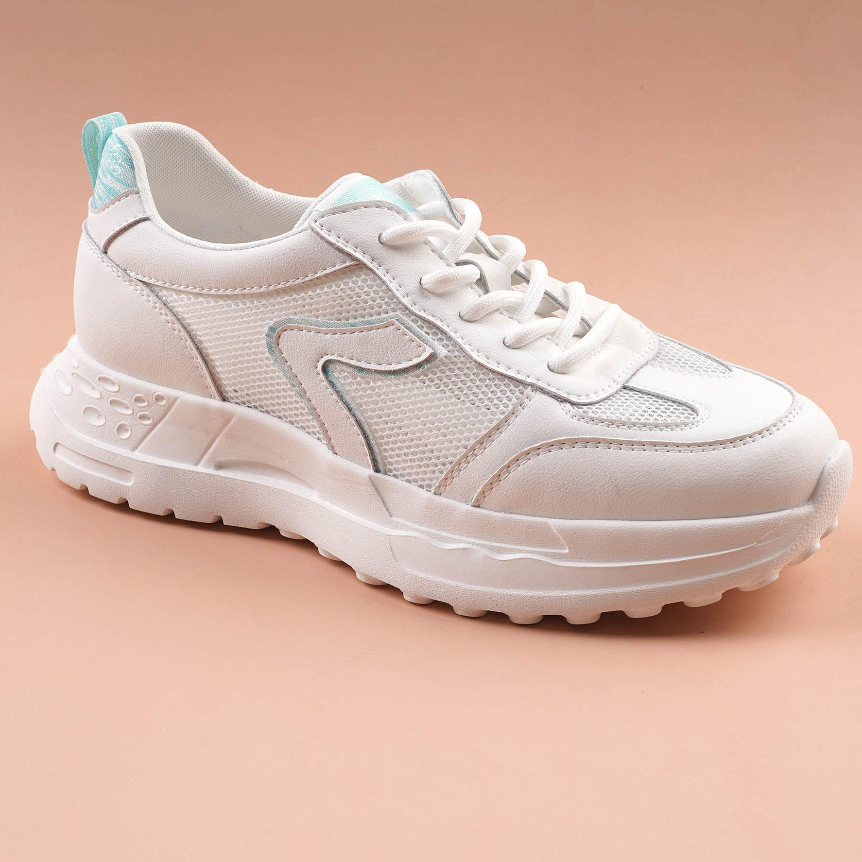 意尔康女鞋春季网面软底运动鞋老爹鞋时尚百搭休闲鞋49221