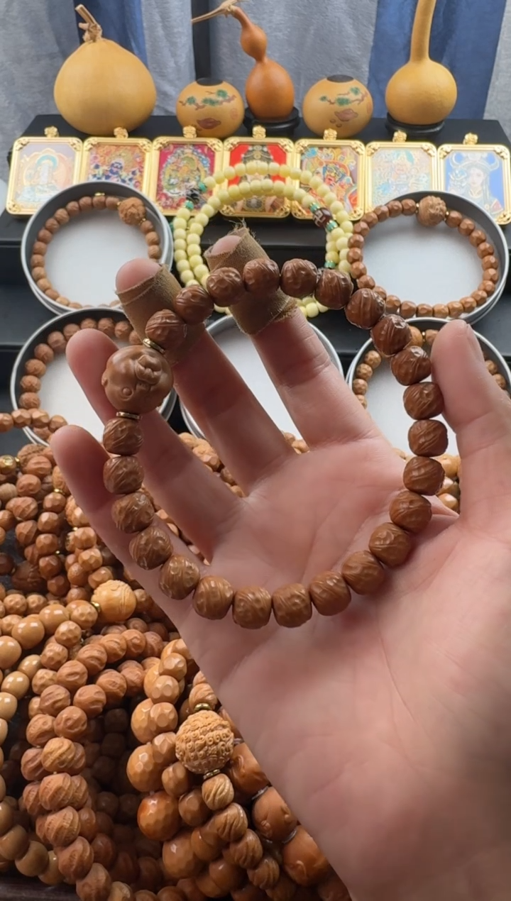 手串猴头核桃手工关山送单颗雕刻返油
