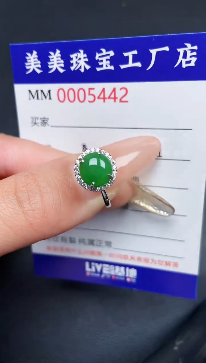 【闪购商品】翡翠颈饰银S925镶嵌5442