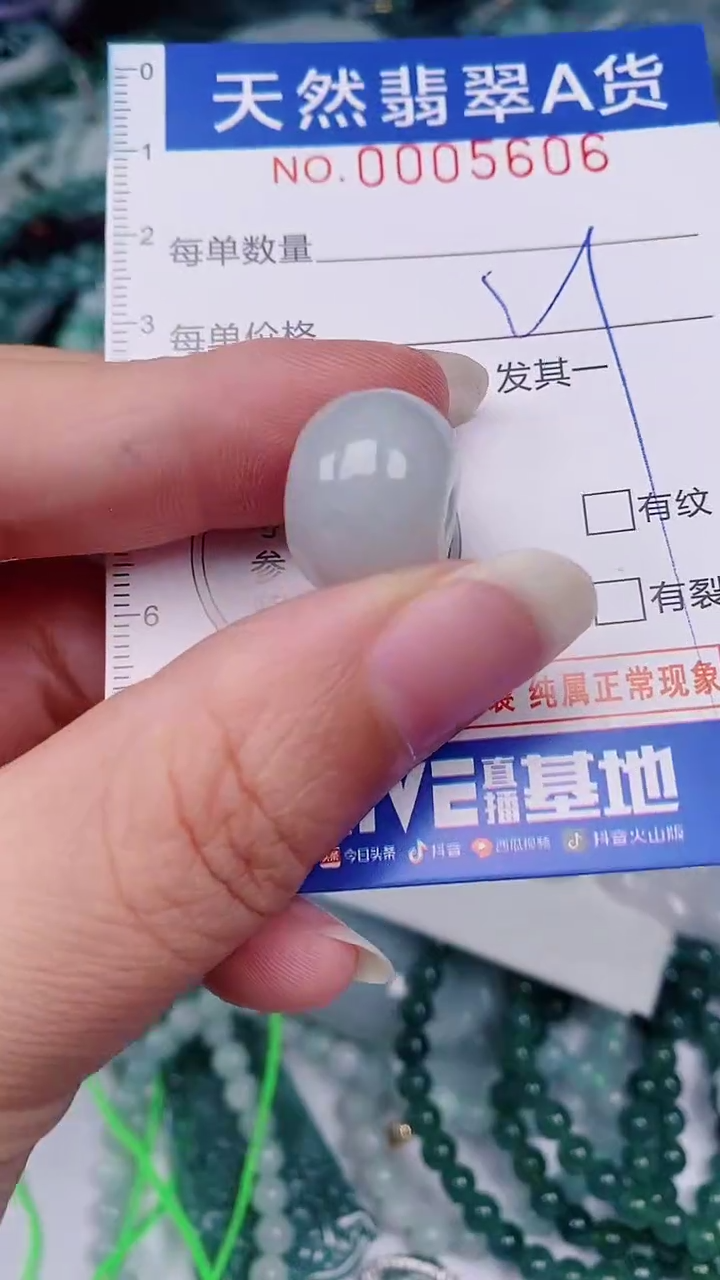 翡翠未镶嵌颈饰00005606