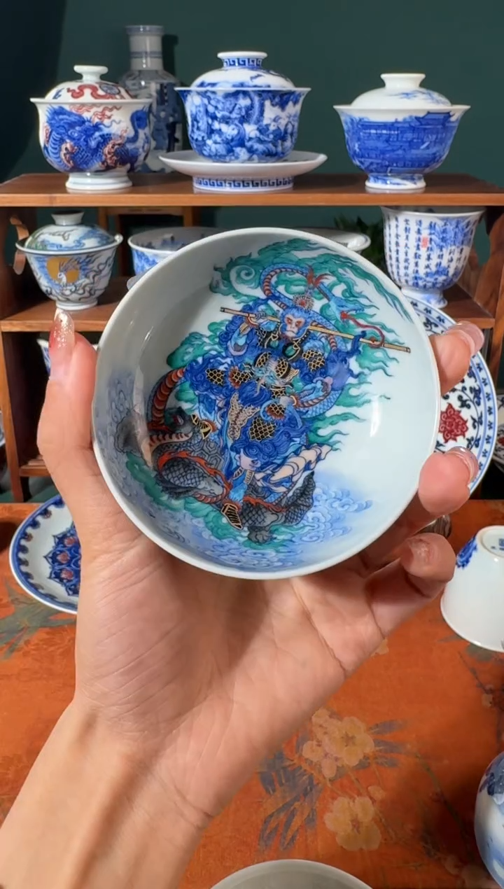 【闪购商品】杯钟家窑玄冥大圣普洱杯