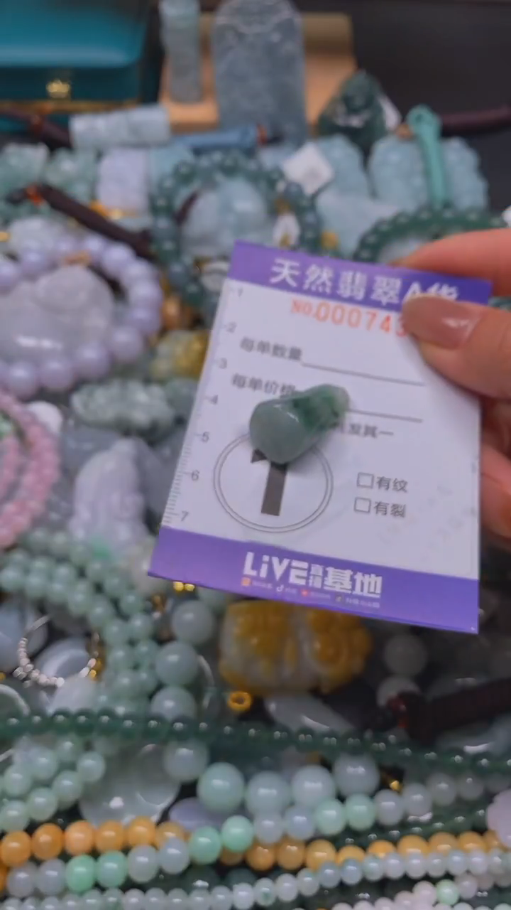 颈饰未镶嵌翡翠闪购0007434