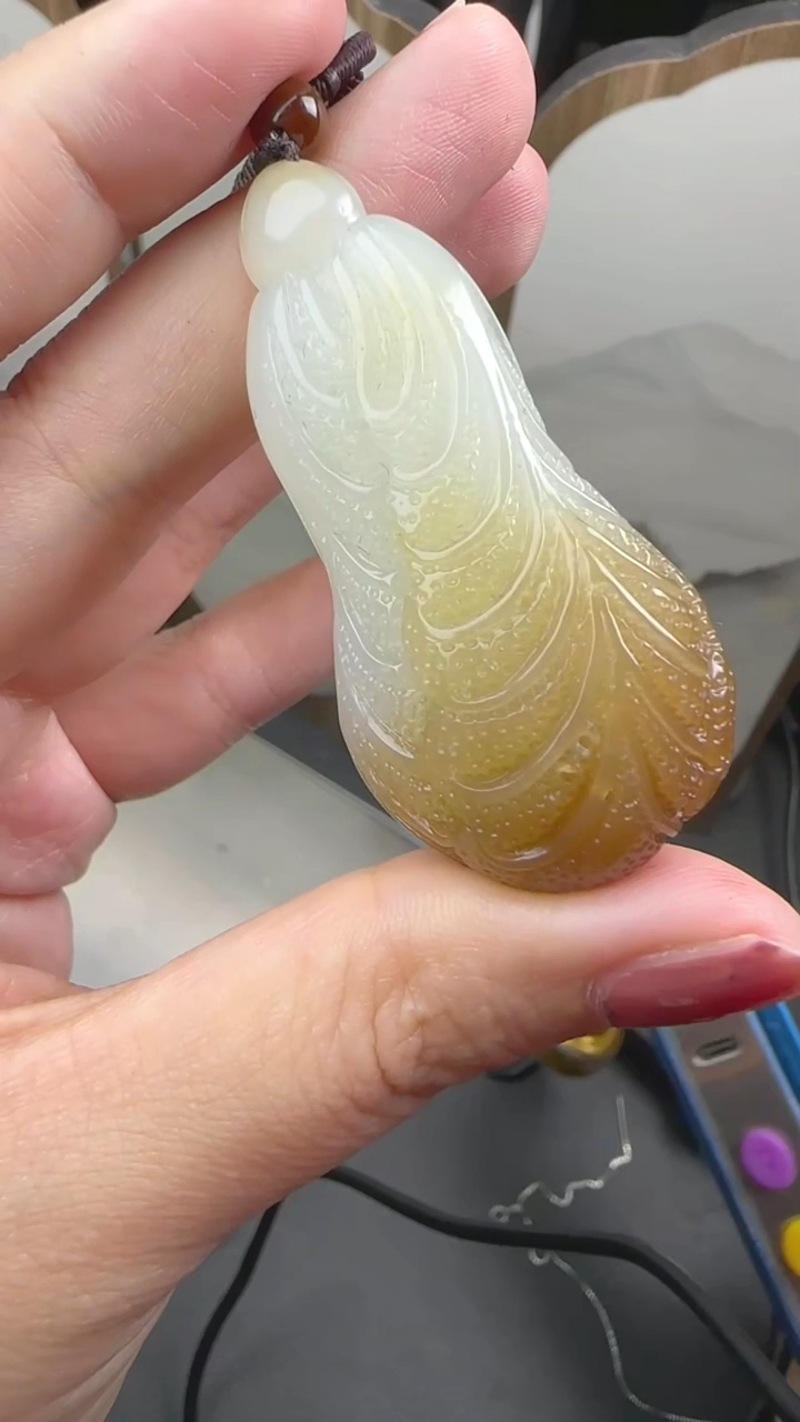 吊坠(不含链)未镶嵌和田玉JJD1211139多样性发一