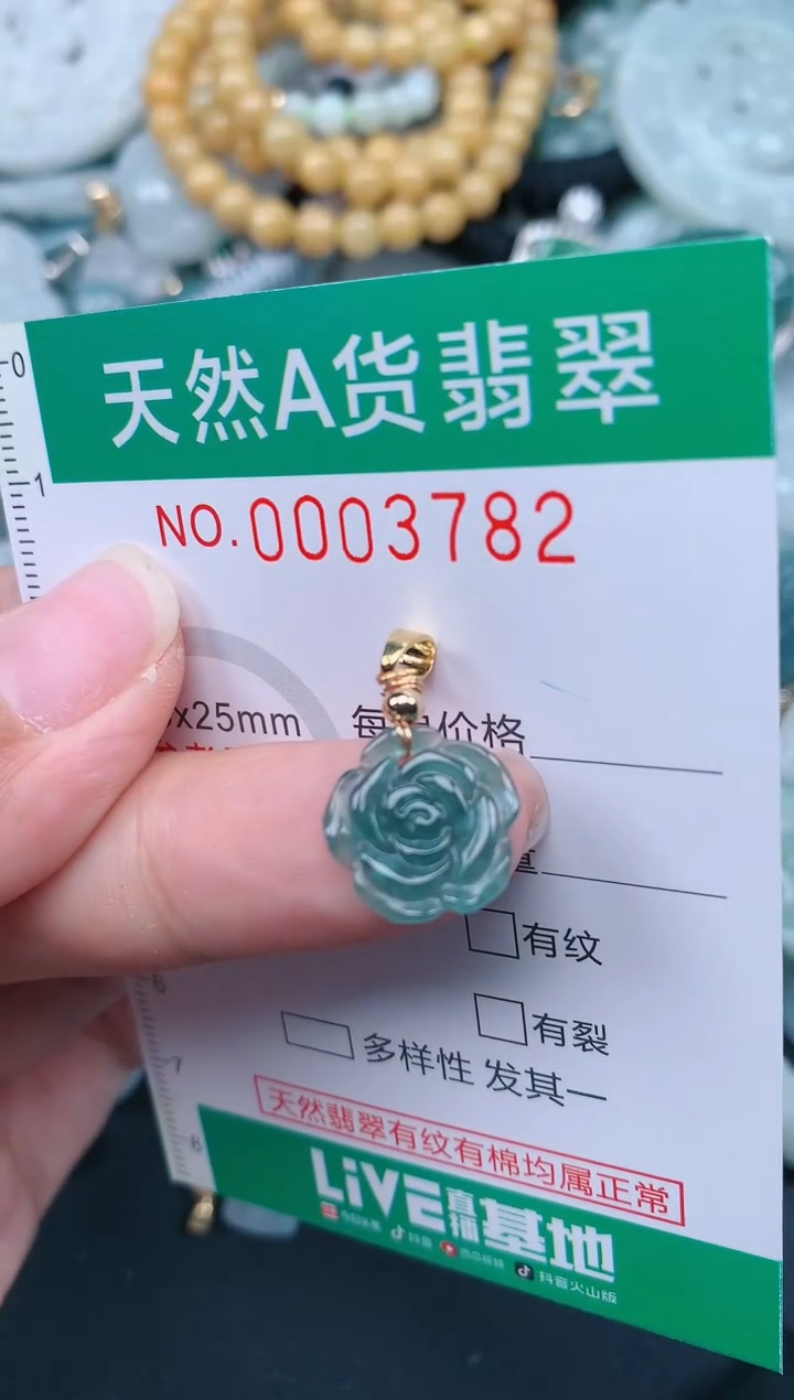 翡翠未镶嵌颈饰.0003782