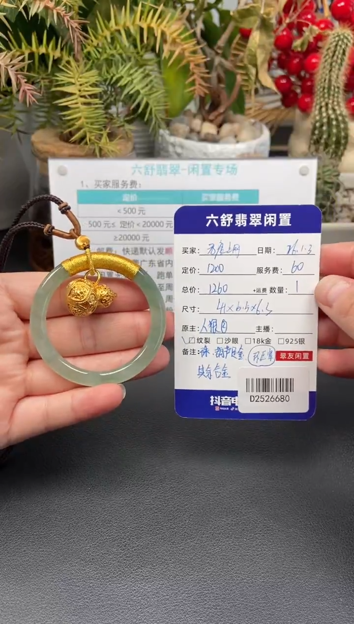 未镶嵌手镯翡翠无**网D2526680