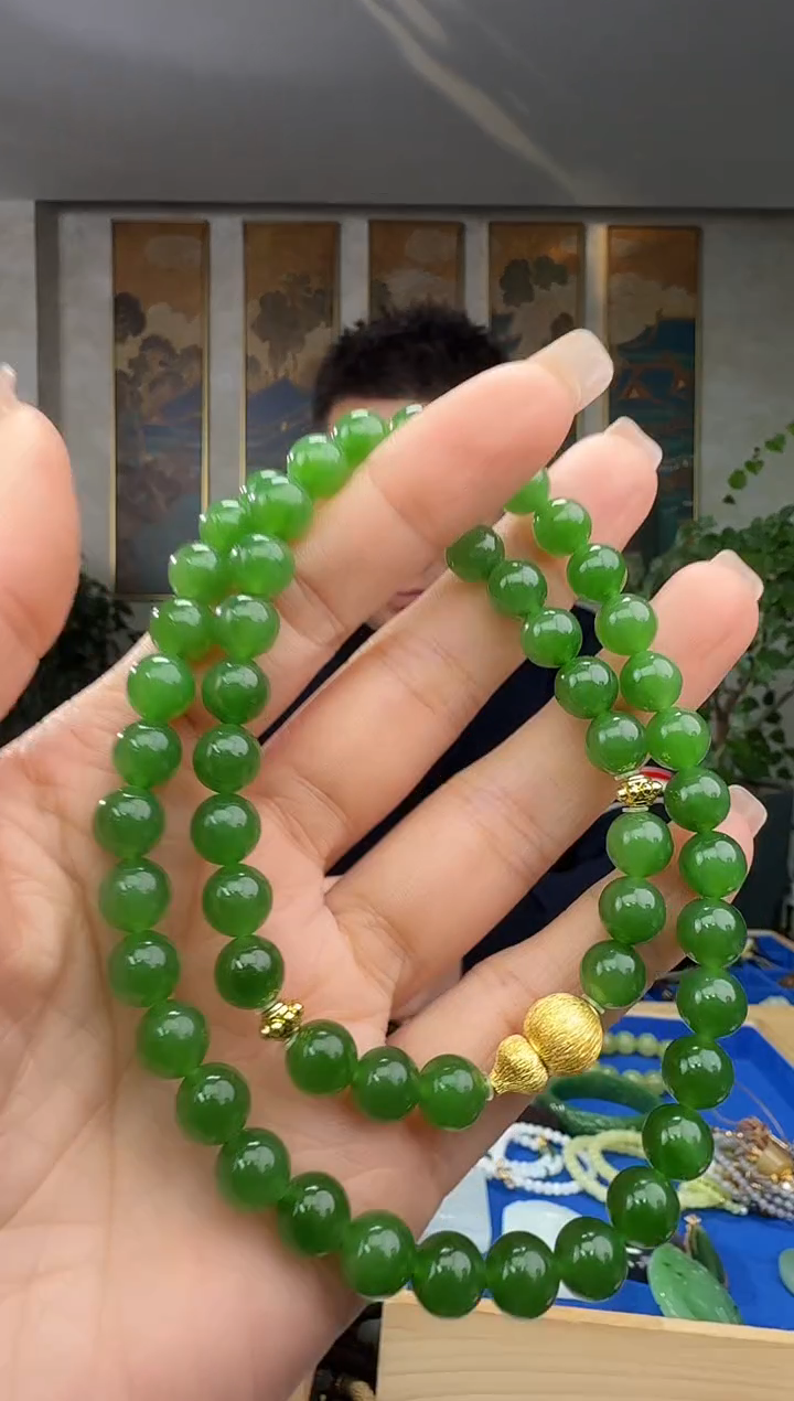 颈饰未镶嵌和田玉拍一发一