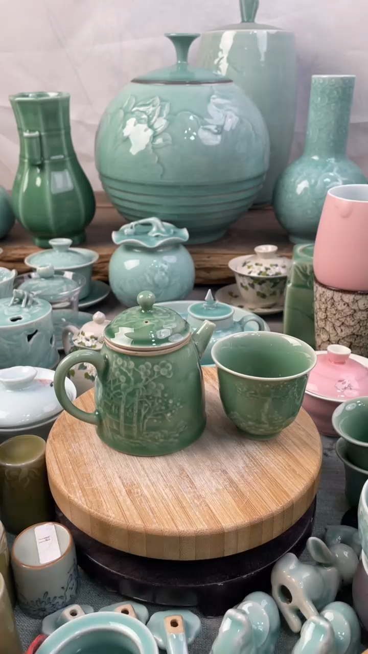 【闪购商品】特价福利 微瑕 慧仙青瓷