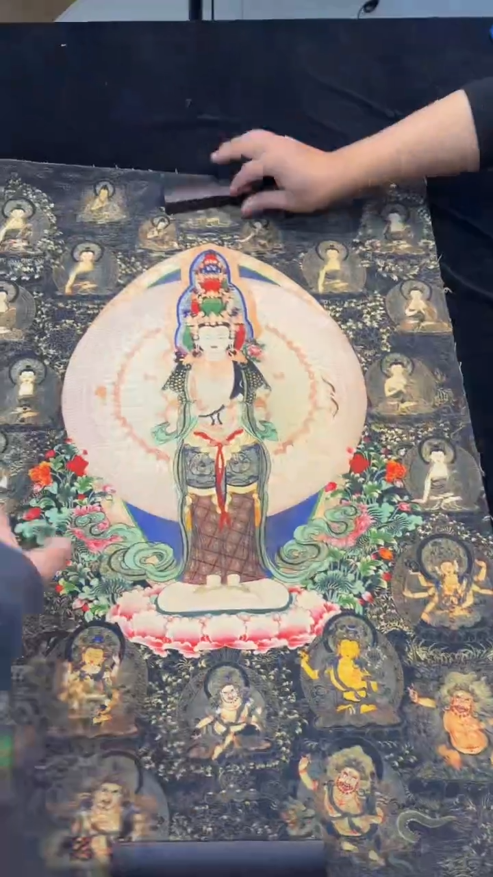 装裱画唐卡藏艺阁TK16009