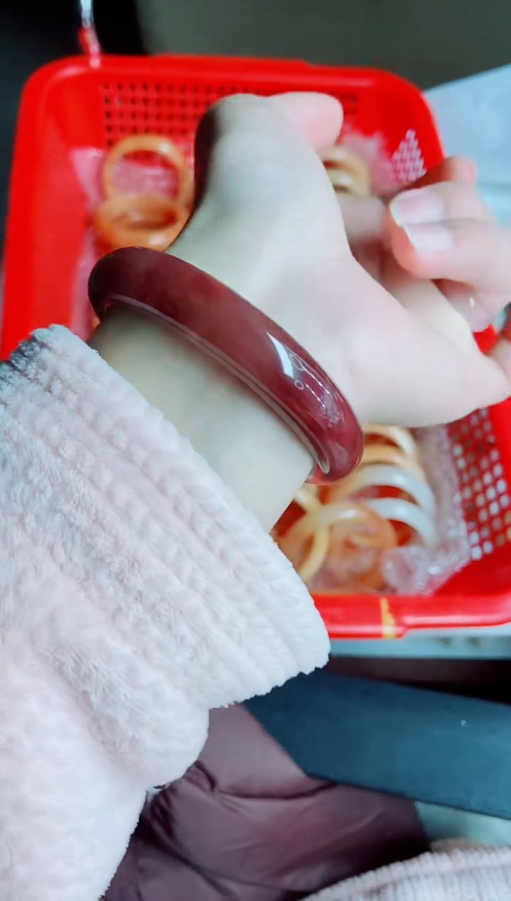 【闪购商品】石英质玉手镯未镶嵌K306-60-61-59