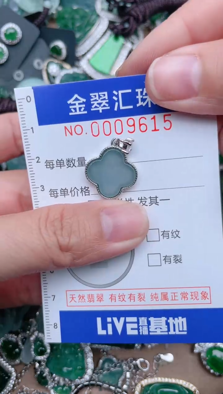 【闪购商品】翡翠颈饰未镶嵌9615....1