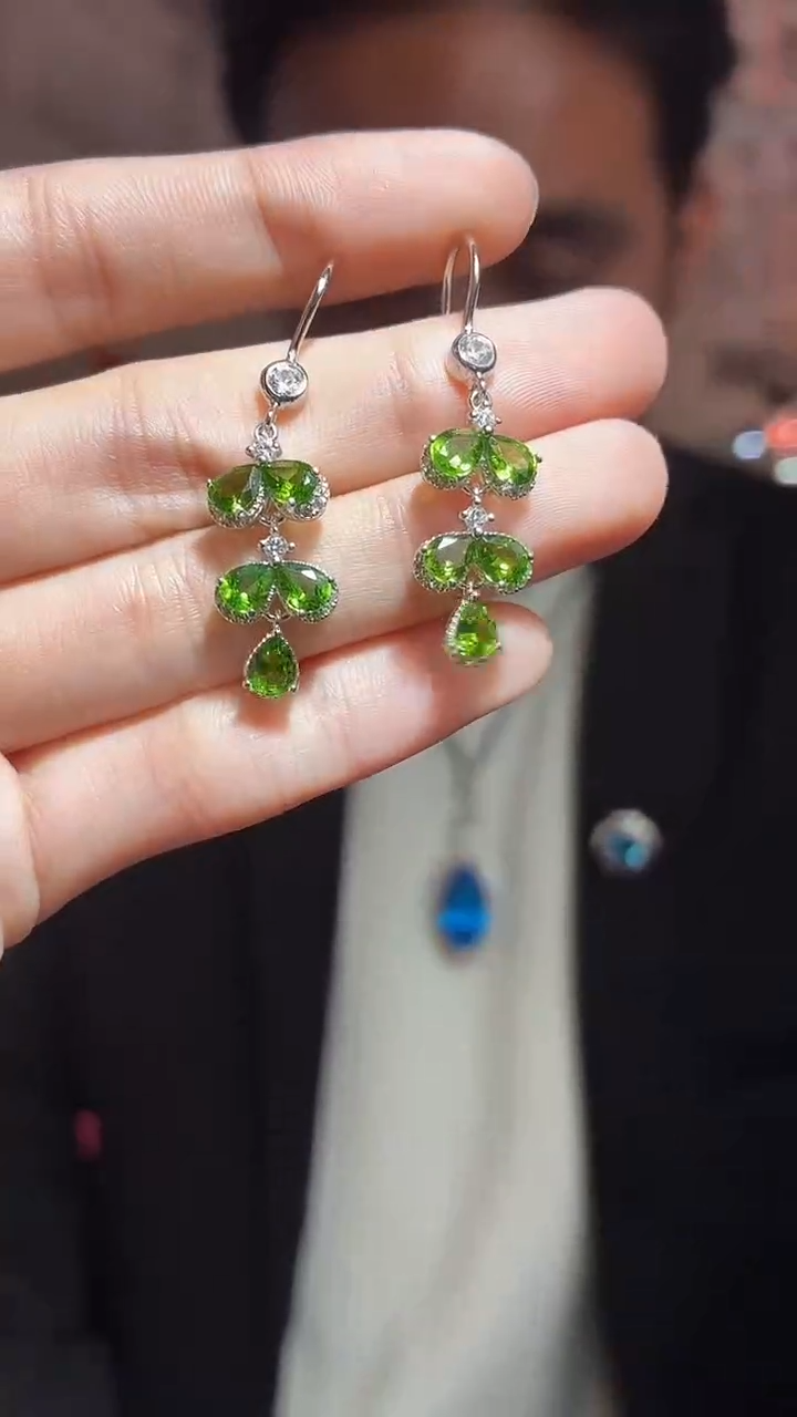 银S925镶嵌透辉石其他（扎德严选）