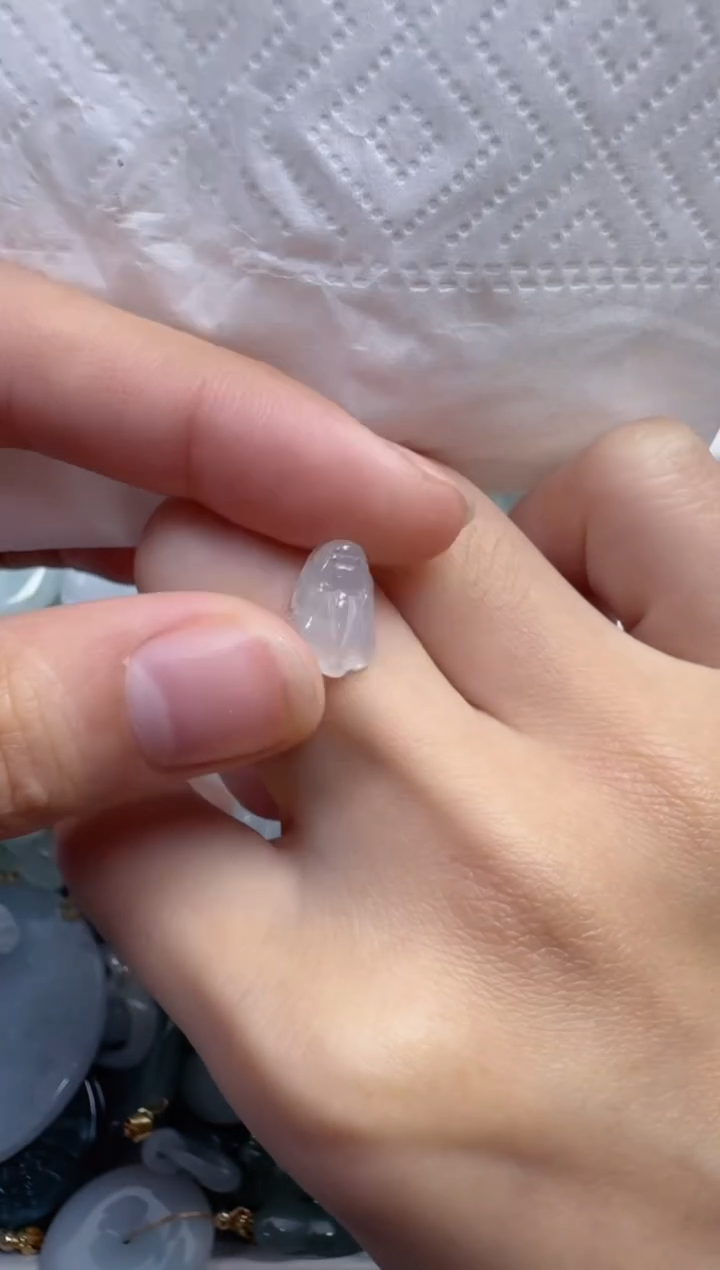 裸石翡翠13号，A货翡翠